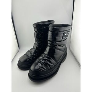 Sam Edelman Carlton Waterproof Puffer Boots Womens Size 7.5 Us Black
